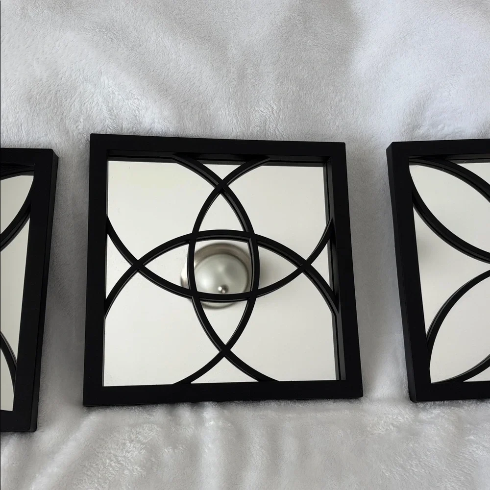 Black and White Geometric Wall Decor Set